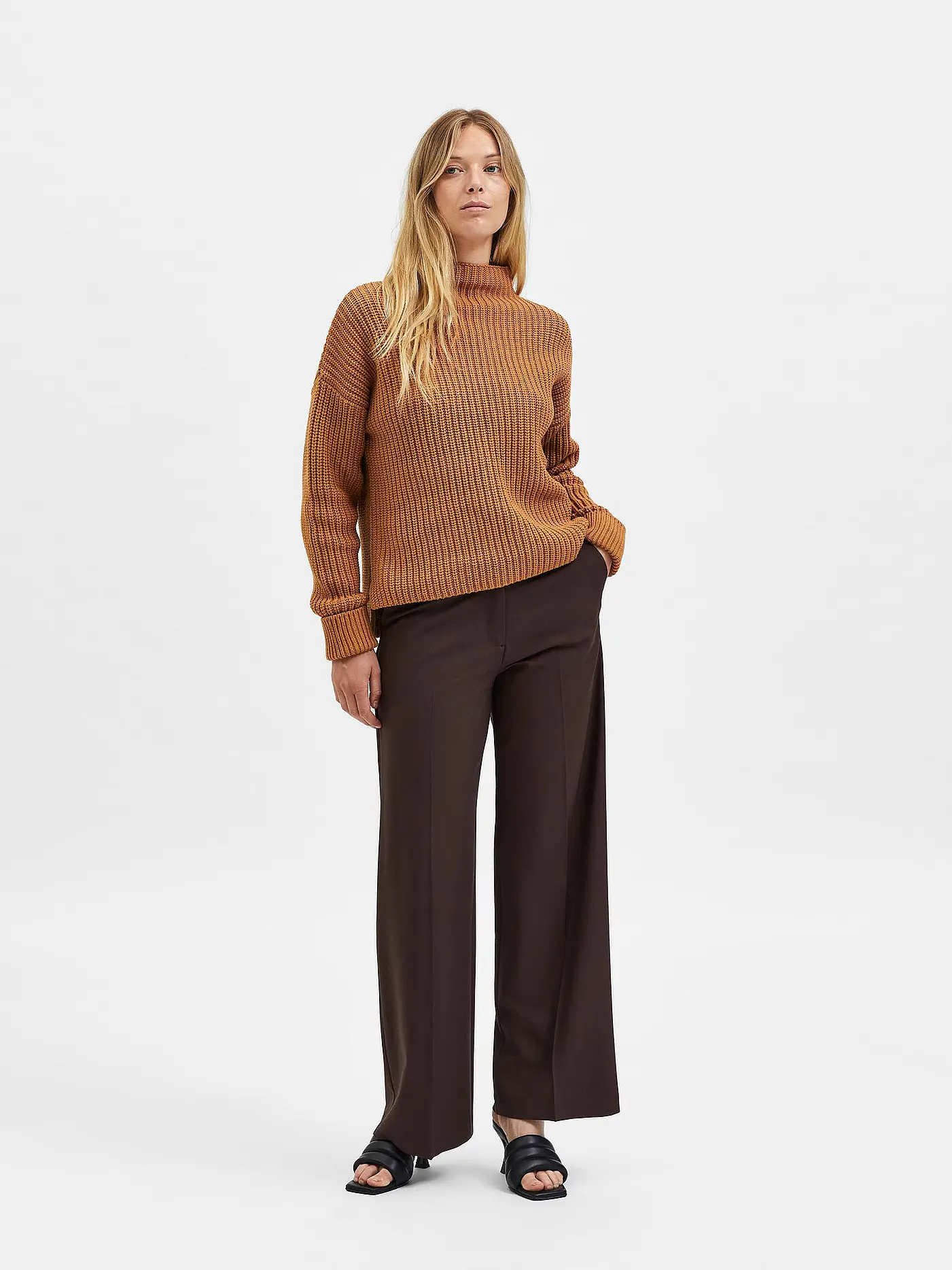 SELECTED FEMME | Pullover SLFSELMA | braun